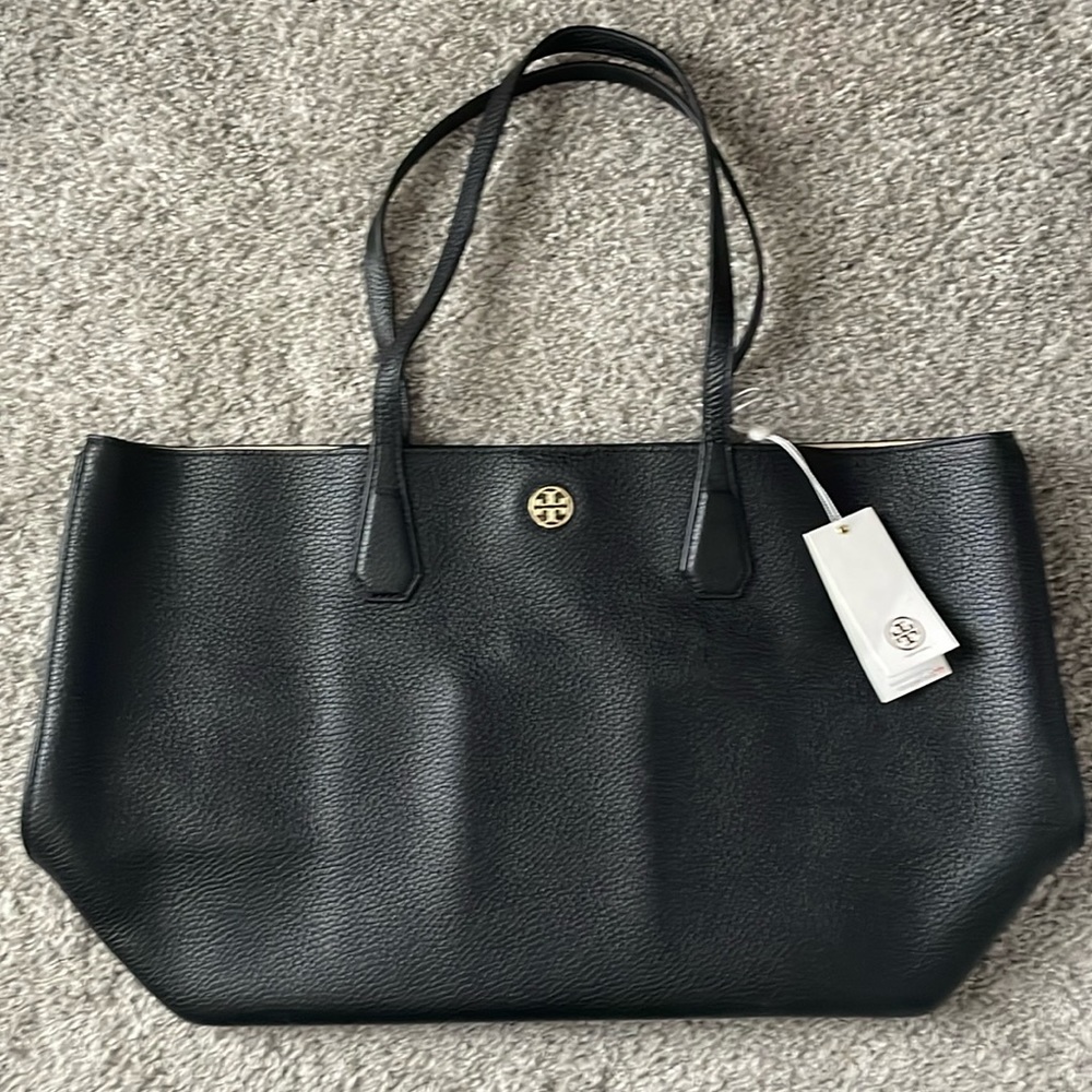 Tory Burch Black Perry Tote